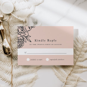 Secret Garden RSVP Card