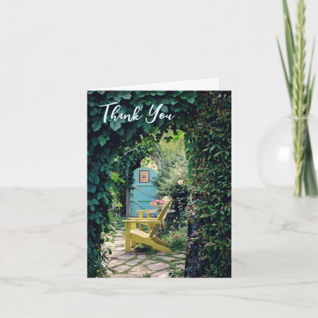 Secret Garden Thank You Notecards (Front)