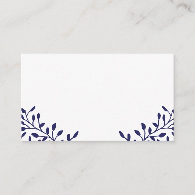 Secret Garden Wedding Place Cartes 100 pk (Devant)