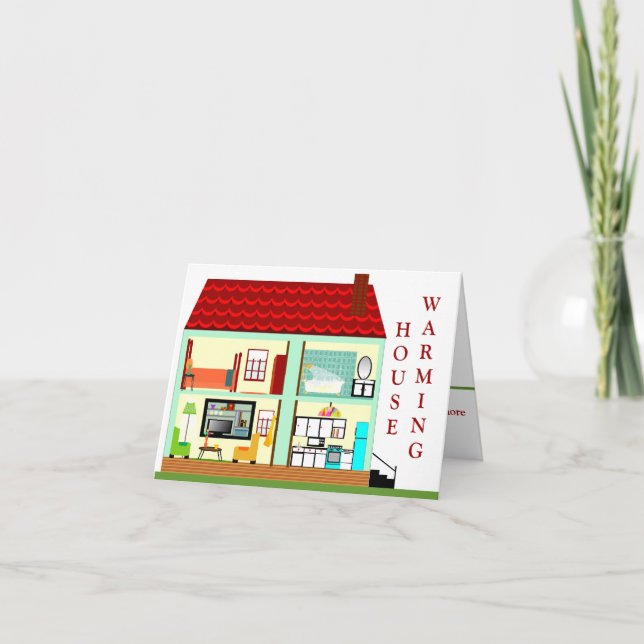 Secret Home Warming Invitation (Front)