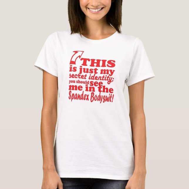 Secret Identity T-Shirt (Front)