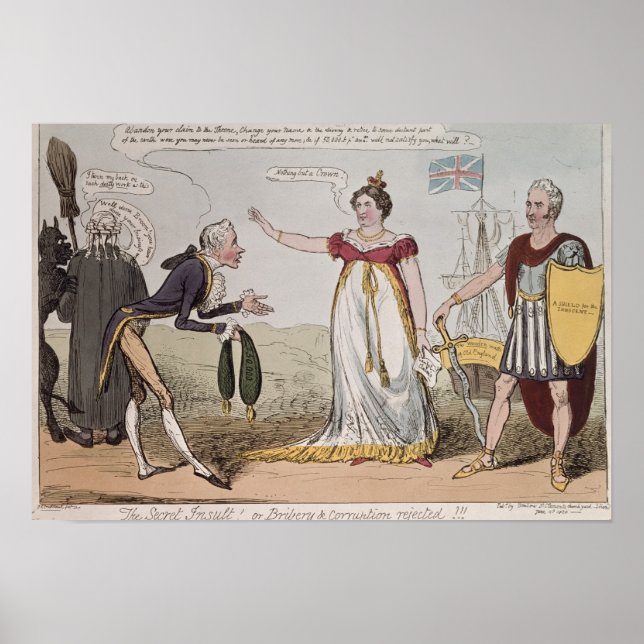 Secret Insult or Bribery and Corruption Rejected Poster (Front)