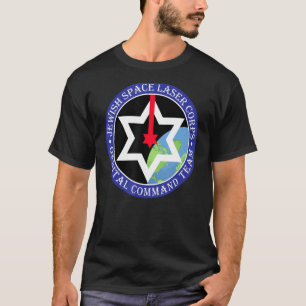Secret Jewish Space Laser Corps Mazel Tov Funny Je T-Shirt