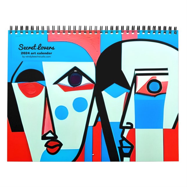Secret Lovers Art Calendar (Cover)