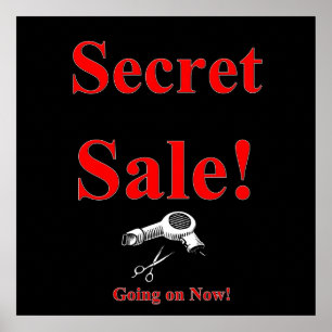 Secret Sale Poster Matte
