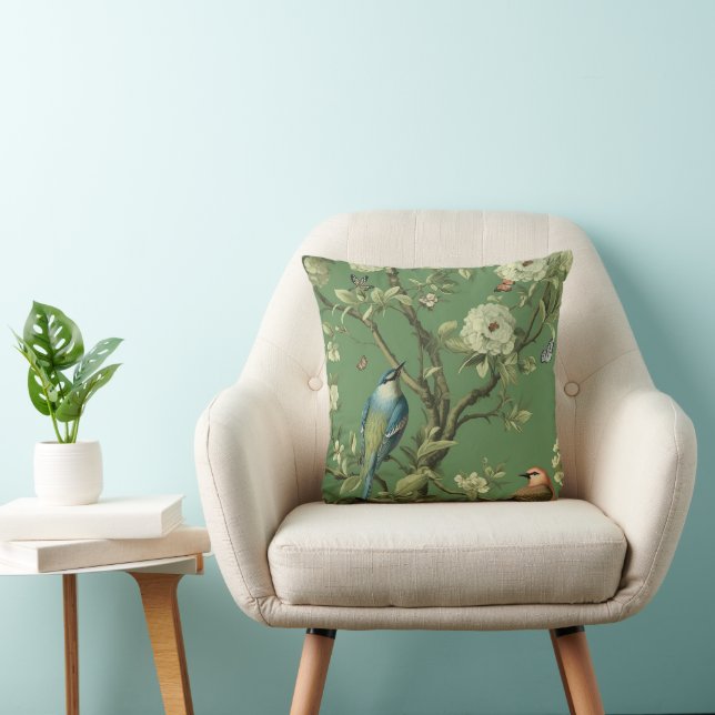 Secret Sanctuary Throw Pillow (Chair)