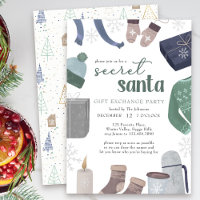 Secret Santa Cozy Winter Gift Exchange Party