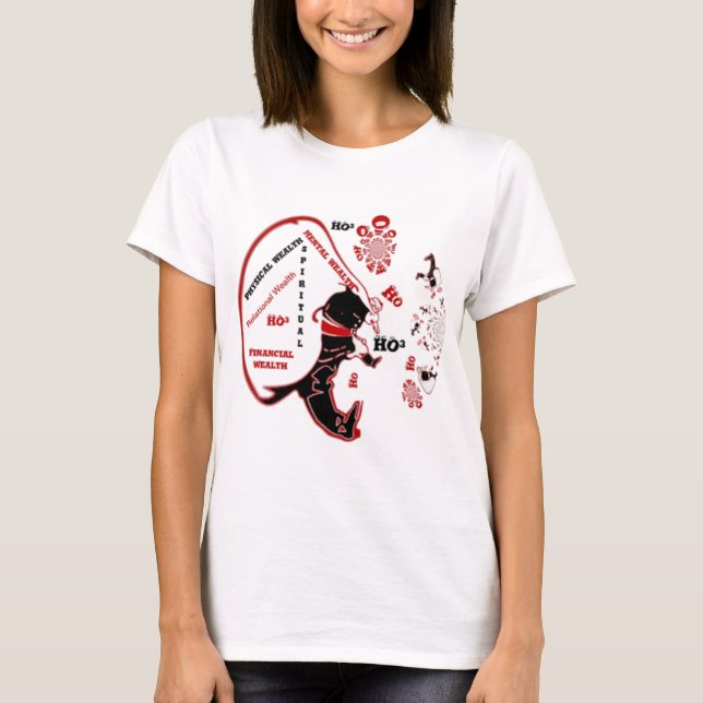 Secret Santa Gift – Prosperity & Wealth T-Shirt (Front)