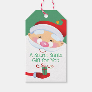 secret santa tags gifts on zazzle ca