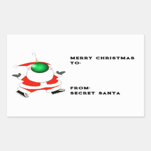 Secret Santa ideas Sticker