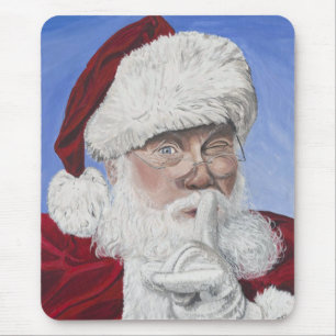 Secret Santa Mouse Pad
