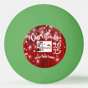 Secret Santa Ping Pong Ball