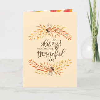 Secret Sister Happy Thanksgiving Card