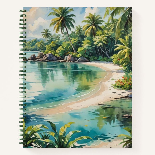 Secret snorkelling spot notebook (Front)