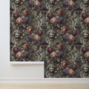Secret Societies Bloom in Spirals – Gothic  Wallpaper
