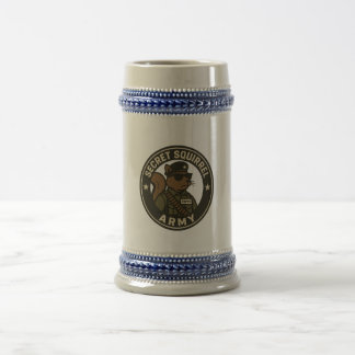 Secret Squirrel Army Stein