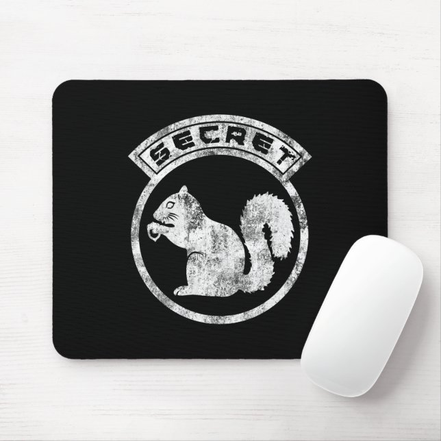 Secret Squirrel - Distressed - Type 2 Mouse Pad (With Mouse)