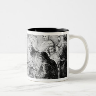 Secret Study of Wycliffe's Bible Two-Tone Coffee Mug