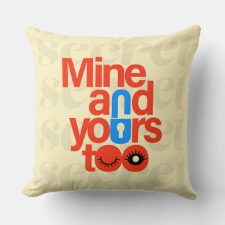Secret Throw Pillow