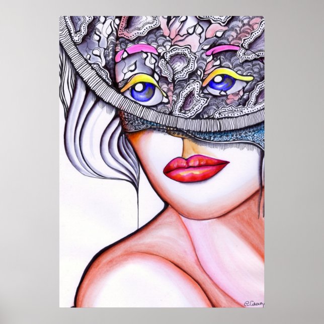 Secret Veil Poster (Front)