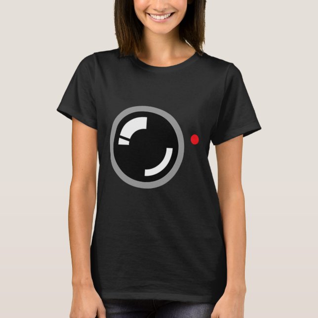 Secret Video Recording Funny Cameraman Halloween C T-Shirt (Front)