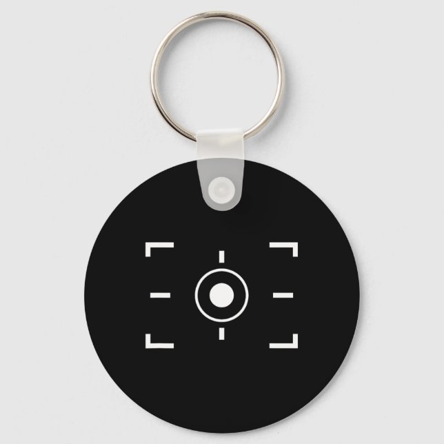 Secret Video Recording Funny Photographer Hallowee Keychain (Front)