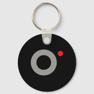 Secret Video Recording Funny Secret Agent Hallowee Keychain