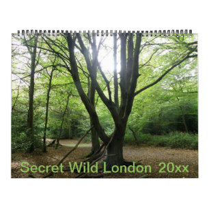 Secret Wild London Personalized Calendar