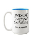 Secrétaire Appreciation Week Personalized Mug