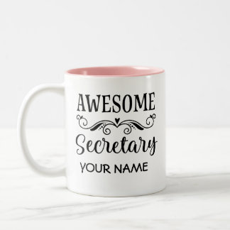 Secrétaire Appreciation Week Personalized Mug