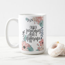 Secrétaire de l'Église Mug
