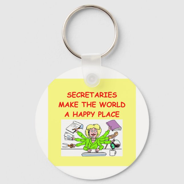 secretaries keychain (Front)