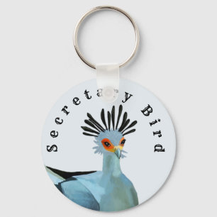 Secretary Bird Keychain