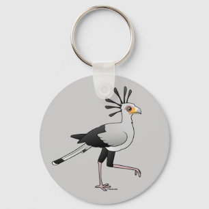 Secretary Bird Keychain