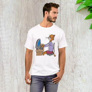 Secretary Cat T-Shirt