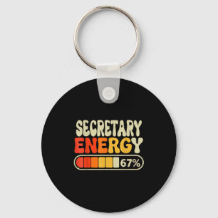 Secretary Energy 67 Percent Funny Job Title Humor  Keychain