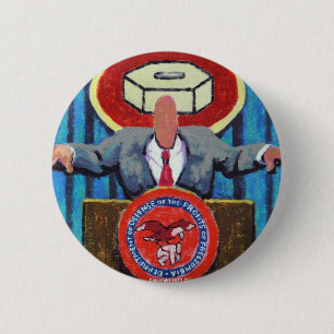 Secretary of Defence of Zomblandia! 2 Inch Round Button