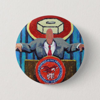 Secretary of Defence of Zomblandia! 2 Inch Round Button
