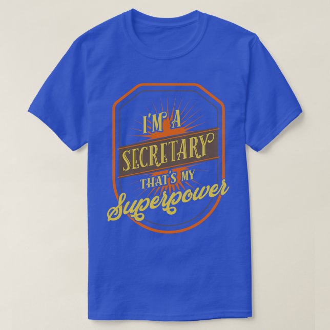 Secretary T-Shirt (Design Front)
