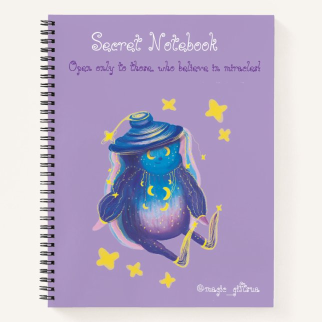 secrete cute notebook (Front)