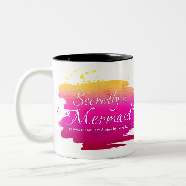 Secrètement une sirène - tasse de café (Gauche)