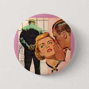 Secrets aka There's Something About Larry 2 Inch Round Button