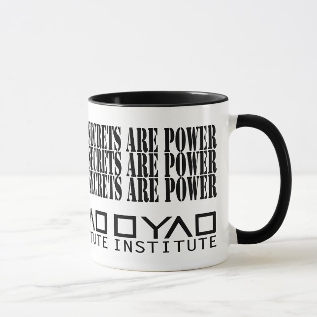 Secrets Are Power - Dyad Institute - Orphan Black Mug (Right)