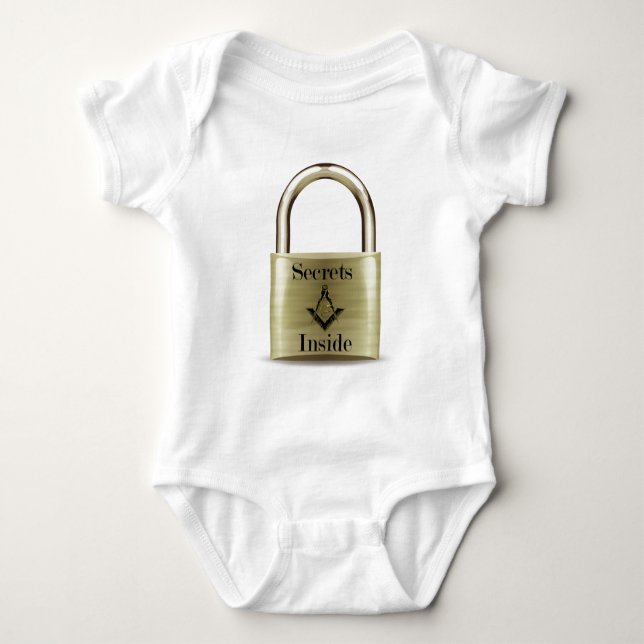 Secrets Inside Baby Bodysuit (Front)