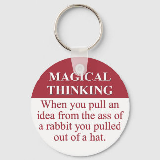 Secrets of Magical Thinking (3) Keychain