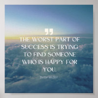 Secrets of Success - Bette Midler Quote