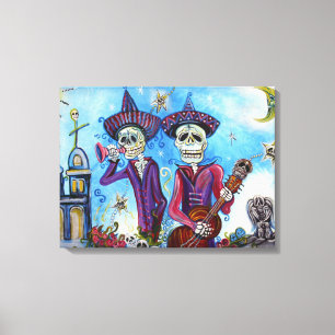 "Secrets Of The Mariachi" Wrapped Canvas