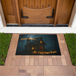Secrets of the Witch House in the Forest Doormat