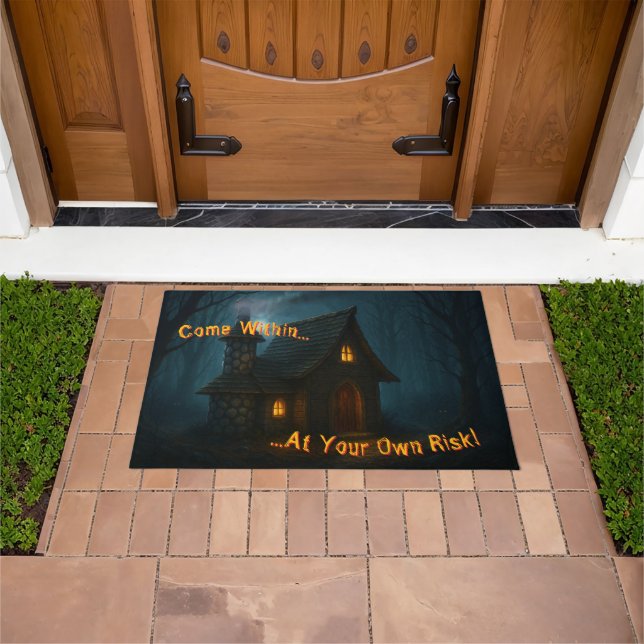 Secrets of the Witch House in the Forest Doormat (Outdoor)