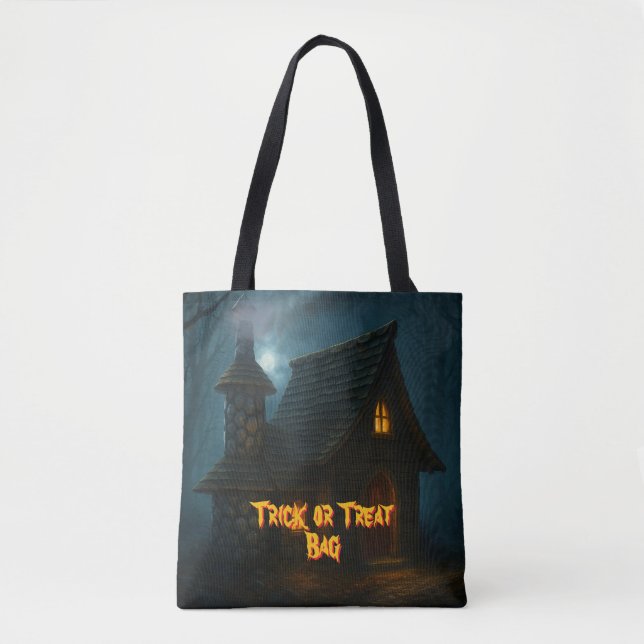 Secrets of the Witch House in the Forest Tote Bag (Front)